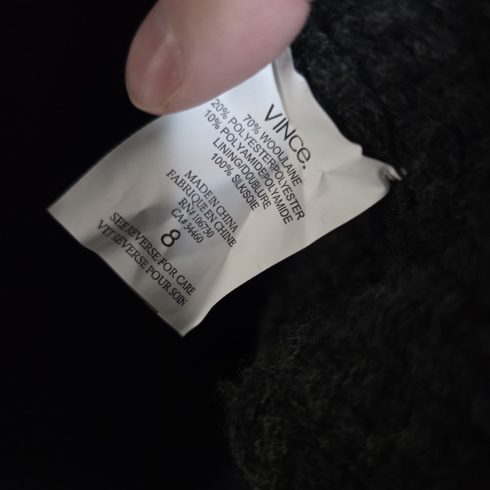 LAST CHANCE Vince Wool Snap Jacket - Picture 5 of 5